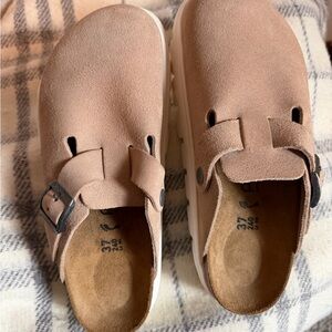 Women’s Birkenstock Boston chunky clogs platform Birkenstock size 37